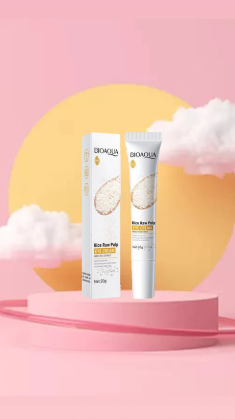 حاوی عصاره برنج و هیالورونیک اسید ضد پیری و ضد چین و چروک جوان کننده پوست کمک به ساخت کلاژن شفاف کننده و درخشان کننده پوست محصولی کاملا اورگانیک آبرسان پوست مغذی پوست حفظ قابلیت ارتجاعی پوست حجم: ۲۰ میل کاهش تیرگی دور چشم